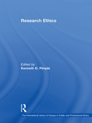 cover image of Research Ethics